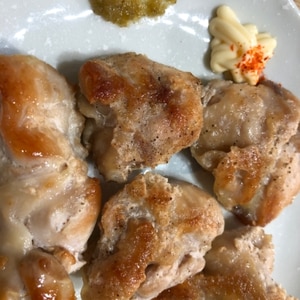 カリッカリ☆鶏肩肉(ふりそで)の塩焼き